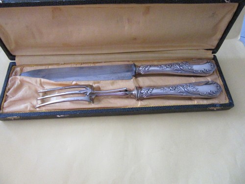 Couvert gigot metal - , argente