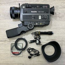 BEAULIEU 1028 XL 60 Super 8 Movie Camera Avec Accessoires Micro Oreillette