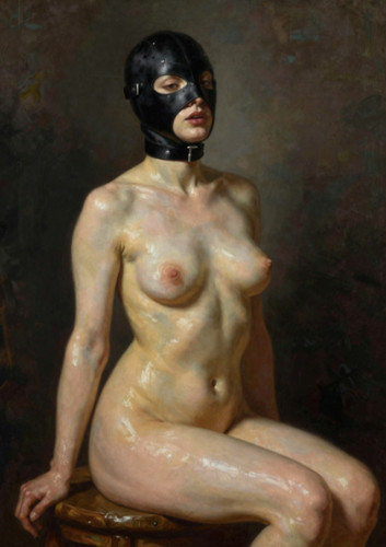 Oil erotica leather - ',