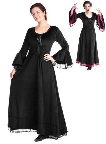 Robe médiévale velours - médiévale,
