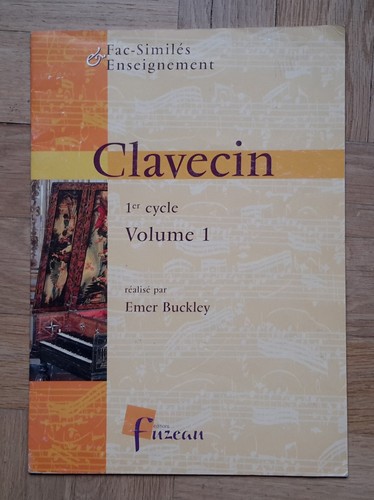 Clavecin 1er cycle volume - 1er,