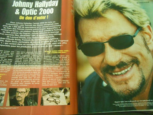 Publicité presse 2004 johnny - 2004,