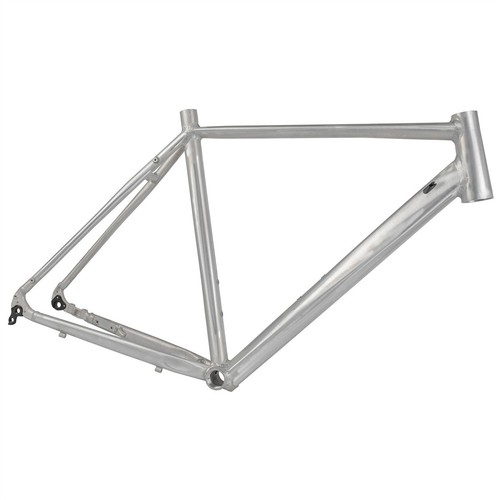 Cadre gravel aluminium brut - cadre,