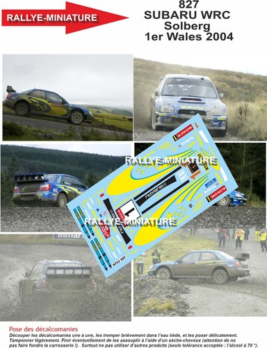 Decals ref 0827 subaru - decals,
