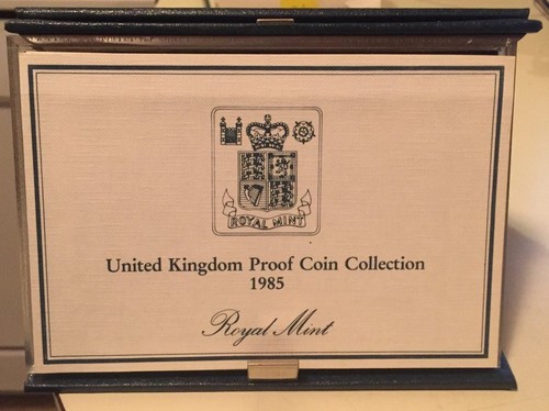 1985 british proof set - ,