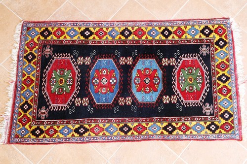 Tapis shirvan caucasien - tapis, noué