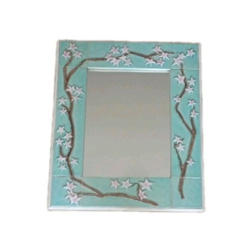 Miroir céramique émaillée - miroir,