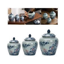 Pot gingembre porcelaine - de, en