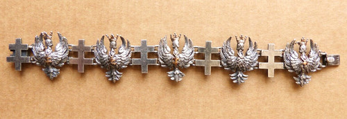 Ancien bracelet argent or - bracelet,