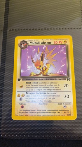 Carte pokémon voltali - pokémon,