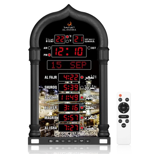 Led azan clock - clock,
