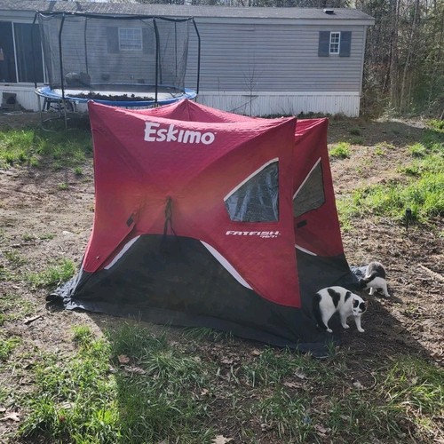 Eskimo pop ice fishing - eskimo,