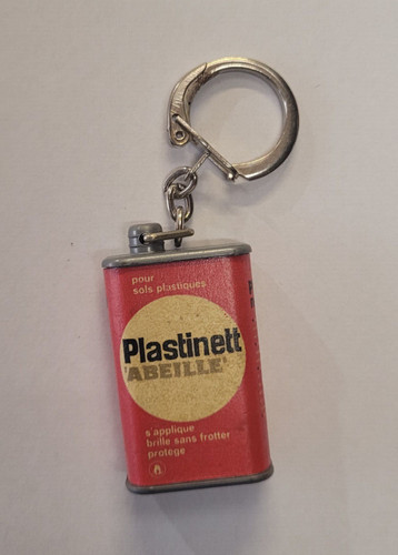 Porte clé bidon plastinett - porte-clé,
