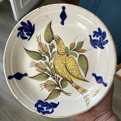 Belle assiette faience - belle,