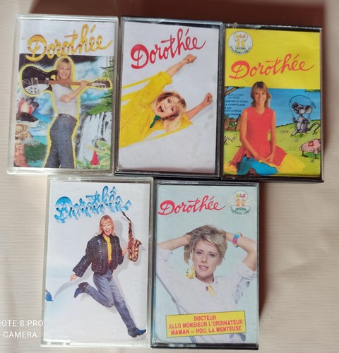 Dorothée lot 9 - , cassettes