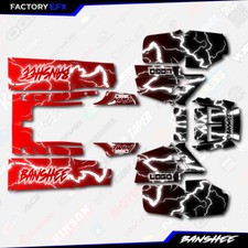 Red lightning racing fender - lightning,