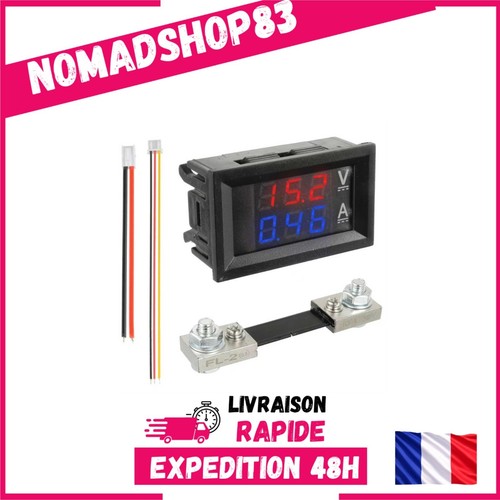 Ampèremètre voltmètre led - ampèremètre,