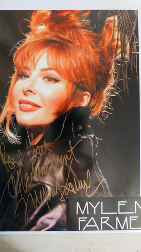Autographe dédicace original - dédicace,