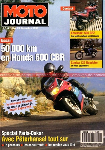 Moto journal 1114 essai - moto,