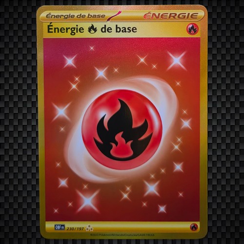 Cartes pokémon énergie feu - cartes, :