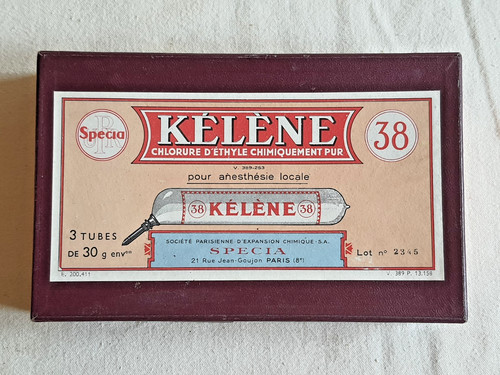 Boite tube vide de - boite, kelene