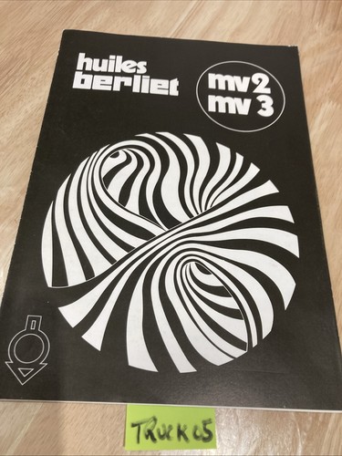 Huile berliet 1970 mv2 mv3 - huile,