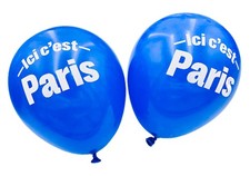 Ballon baudruche imprimé - x,