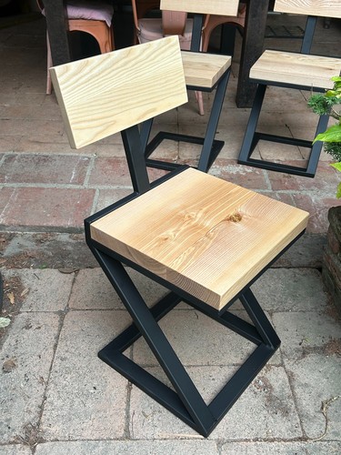 Chaise design industriel sur