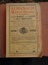 Almanach matot braine marne - almanach, matot-braine