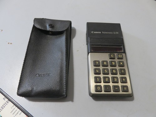 Calculatrice rétro canon - rétro,
