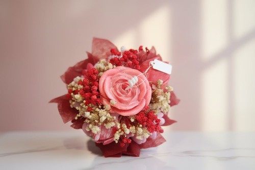 Bougie parfumée bouquet - bougie,