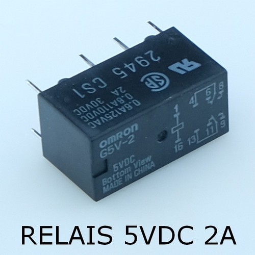 G5v 5vdc relais - 5vdc,