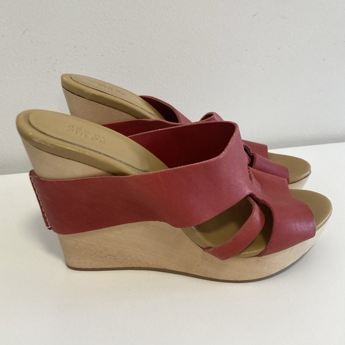 Sandales compensées cuir - sandales, en