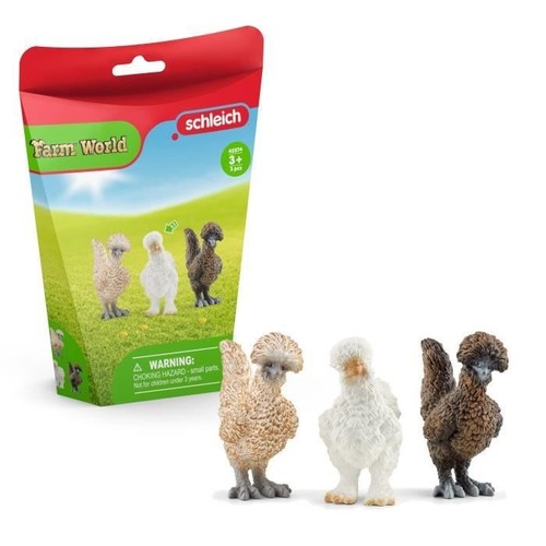 Coffret figurines poules - coffret, de