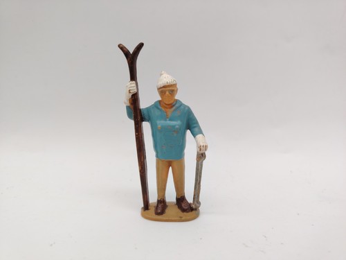Plastique skieur diorama - plastique, 1/32
