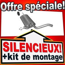 Silencieux arriere pour - silencieux,