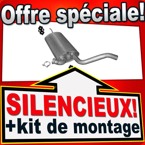 Silencieux arriere pour - silencieux,