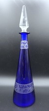 Flacon carafe cristal taillé