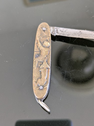 Couteau pliant ancien - pliant,
