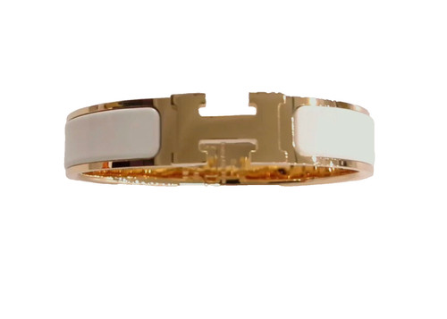 Genuine hermes clic bracelet - h,