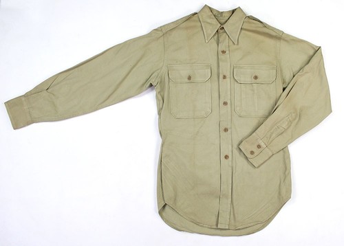 Chemise chino officier - ",