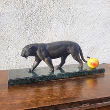 Panthère bronze art - bronze,,