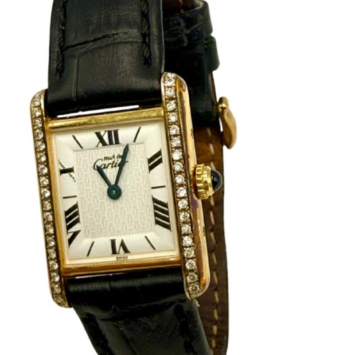 Montre cartier must - cartier, tank