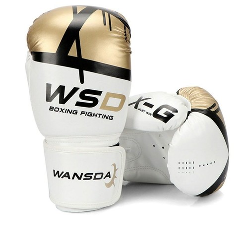 Gants boxe cuir mma - gants,