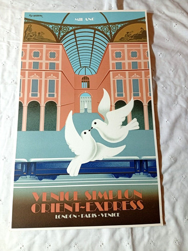 Affiche venice simplon orient - simplon,