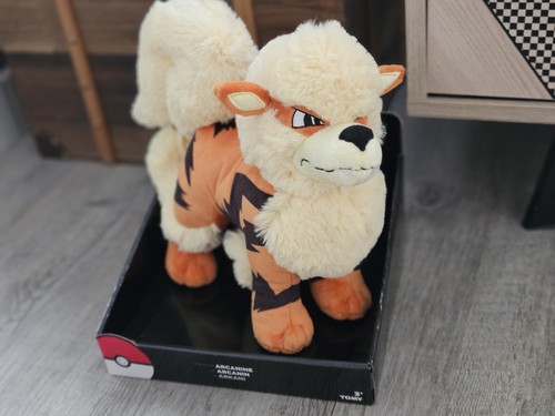 Peluche pokémon arcanin tomy - peluche,