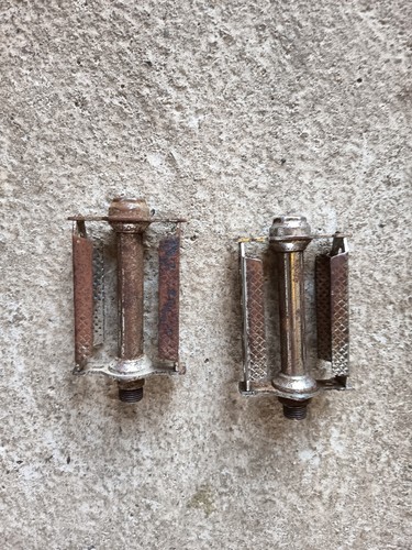 Paire pedales velo vintage - paire,