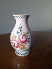 VASE EN FAIENCE DE CLAMECY "R.Colas", h 20 cm, diam. 7,5 cm