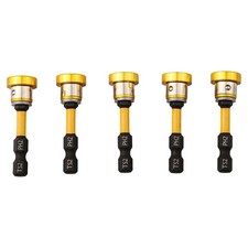 Jeu de 5 embouts de tournevis de positionnement magnétique pour des performance