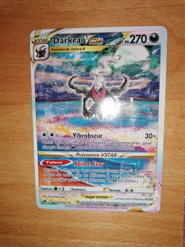 Carte pokémon darkrai 270 - carte,